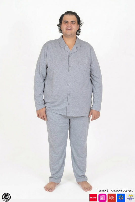 Pijama Completa Para Hombre Plus Size