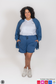 Conjunto Deportivo con Short- Mujer Plus Size