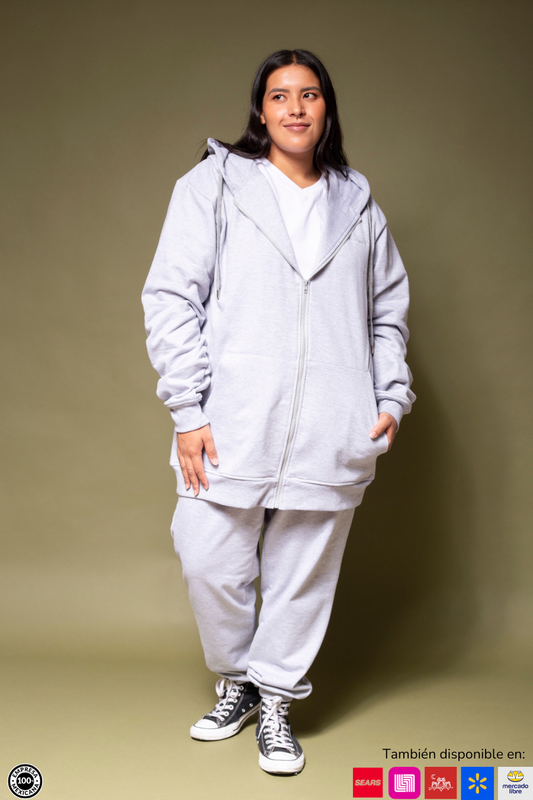 Conjunto Sudadera y Pants Para Mujer Plus Size