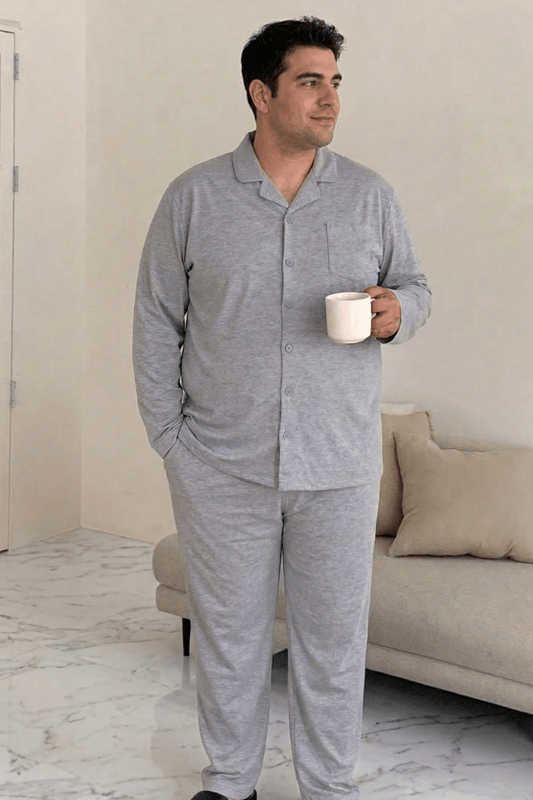 Pijama Completa Superior Con Pantalón Para Hombre - Love My Fit