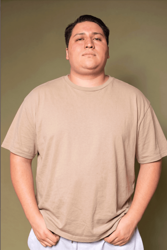 Playera Manga Corta Cuello Redondo Para Hombre Plus Size - Love My Fit