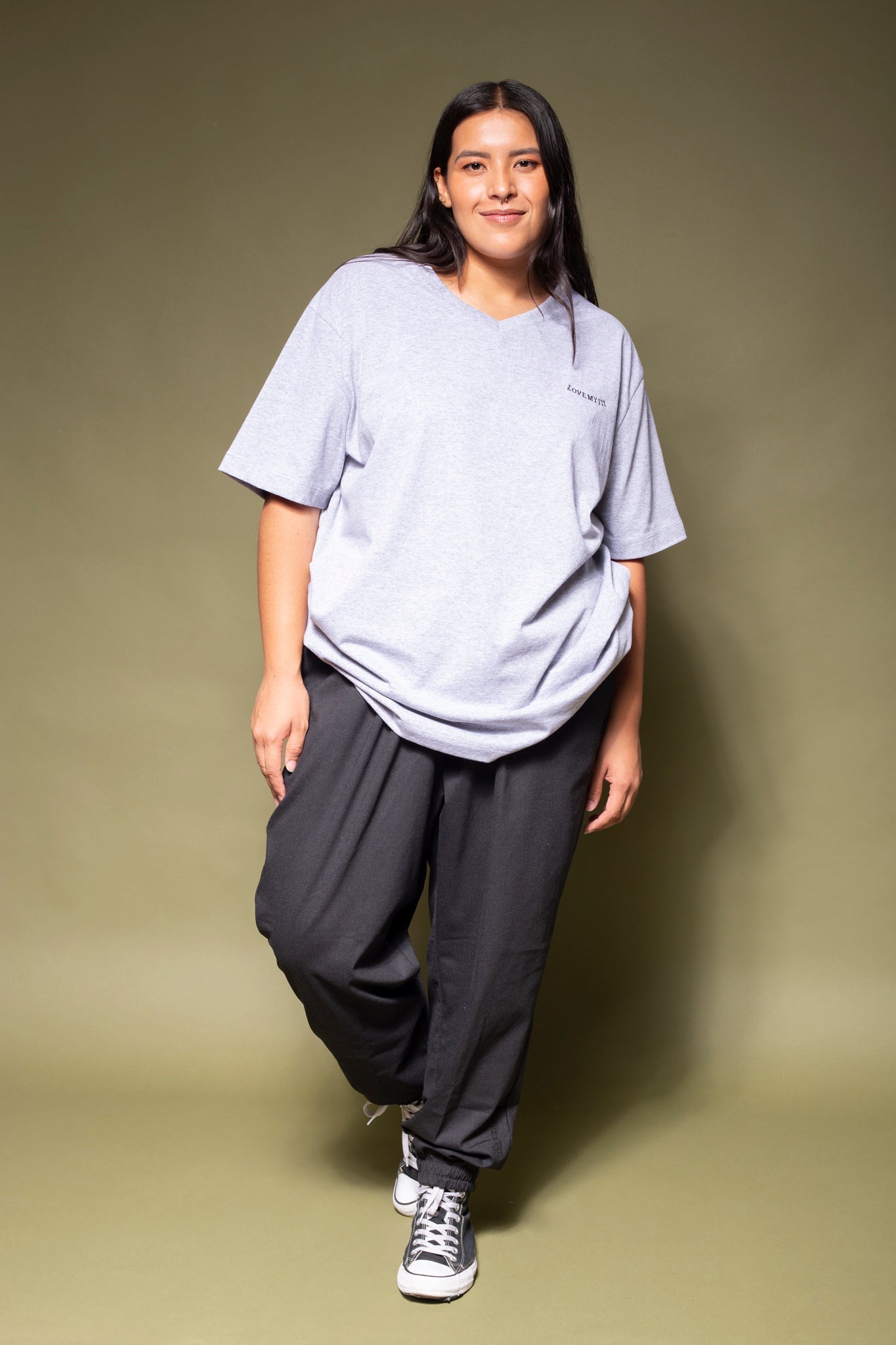 Kit De 4 Playeras Manga Corta Cuello V Para Mujer - Love My Fit